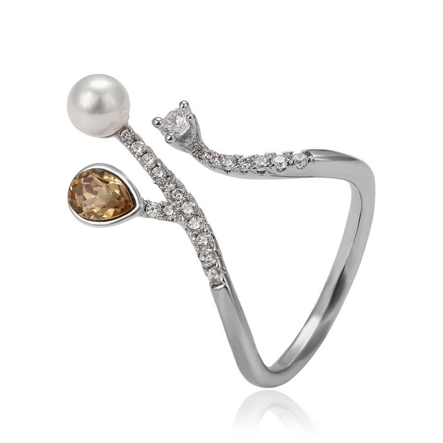 Кольцо Xuping с кристаллами Swarovski 35057 цвет шампань позолота Белое Золото размер 17-19
Кольцо Xuping с кристаллами Swarovski 35057 цвет шампань позолота Белое Золото размер 17-19