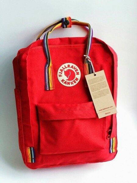 Рюкзаки детские kanken fjallraven сиреневый светлый оригинал сумка канкен ART арт портфель ранец Rainbow красный
Рюкзаки детские kanken fjallraven сиреневый светлый оригинал сумка канкен ART арт портфель ранец Rainbow красный