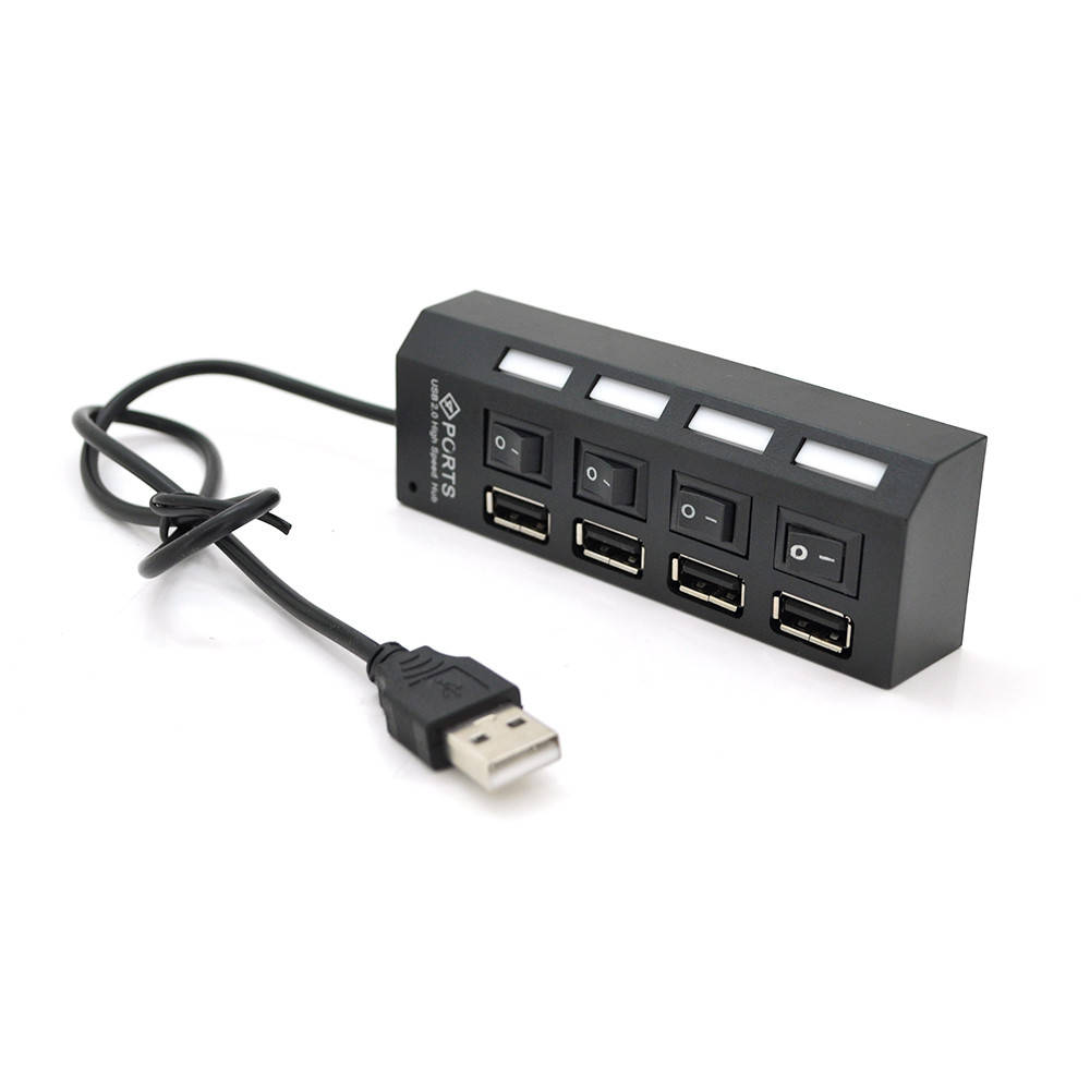Хаб USB 2.0 4 порта с переключателями на каждый порт, Black, 480Mbts High Speed, поддержка до 0,5ТВ, питание
Хаб USB 2.0 4 порта с переключателями на каждый порт, Black, 480Mbts High Speed, поддержка до 0,5ТВ, питание