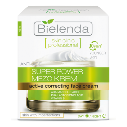 Корректирующий крем Bielenda SKIN CLINIC ANTI-AGE (Миндальная и Лактобионовая кислота) дневной/ночной, 50 мл
Корректирующий крем Bielenda SKIN CLINIC ANTI-AGE (Миндальная и Лактобионовая кислота) дневной/ночной, 50 мл