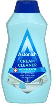 Паста для мытья поверхностей на кухне и в ванной с отбеливателем Astonish Cream Cleaner Bleach 500 мл.
Паста для мытья поверхностей на кухне и в ванной с отбеливателем Astonish Cream Cleaner Bleach 500 мл.