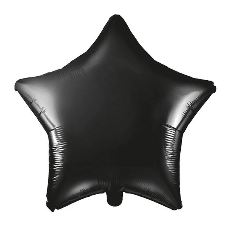 Фольгированный шар Черная Звезда, 18", Черный
Фольгированный шар Черная Звезда, 18", Черный