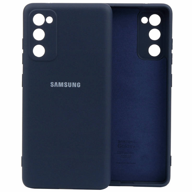 Силиконовый чехол для Samsung Galaxy S20 FE Синий микрофибра soft touch, Темно-синий
Силиконовый чехол для Samsung Galaxy S20 FE Синий микрофибра soft touch, Темно-синий