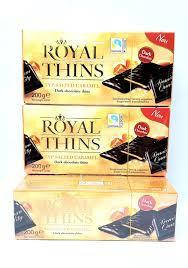 Шоколадные конфеты с карамелью и солью ROYAL THINS typ SALTED CARAMEL 200 г Германия
Шоколадные конфеты с карамелью и солью ROYAL THINS typ SALTED CARAMEL 200 г Германия