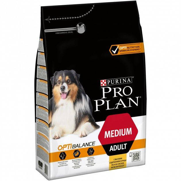 18 кг Purina Pro Plan Dog Medium Adult Optibalce - корм для собак средних пород c курицей
18 кг Purina Pro Plan Dog Medium Adult Optibalce - корм для собак средних пород c курицей