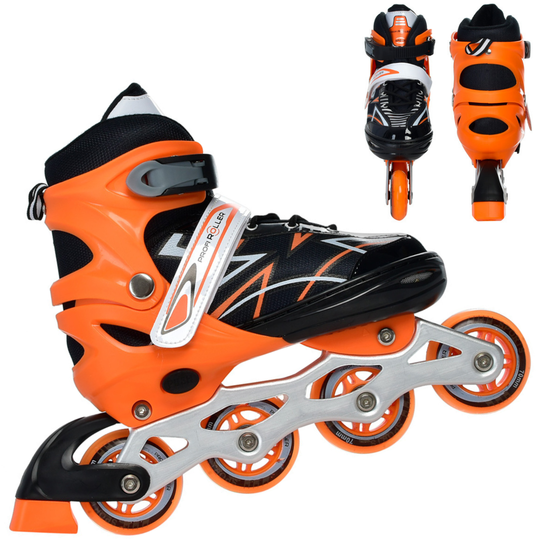 Раздвижные роликовые коньки Profi Roller 39-42 Ролики для взрослых регулируемые 39 40 41 42 размер Оранжевый
Раздвижные роликовые коньки Profi Roller 39-42 Ролики для взрослых регулируемые 39 40 41 42 размер Оранжевый