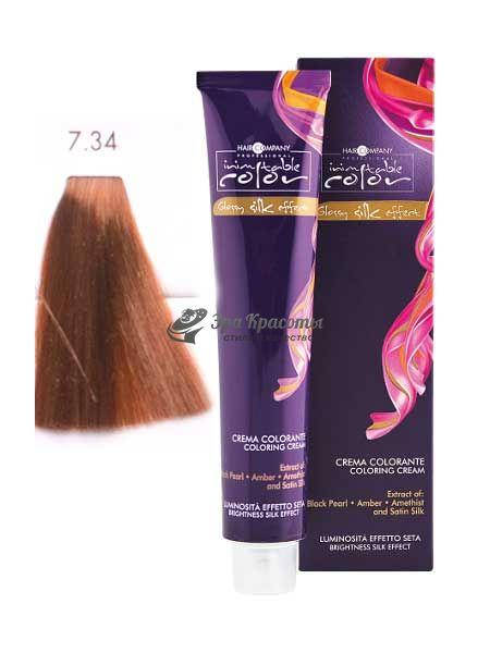 Крем-краска для волос 7.34 медный золотистый блондин Inimitable Color Hair Company, 100 мл
Крем-краска для волос 7.34 медный золотистый блондин Inimitable Color Hair Company, 100 мл