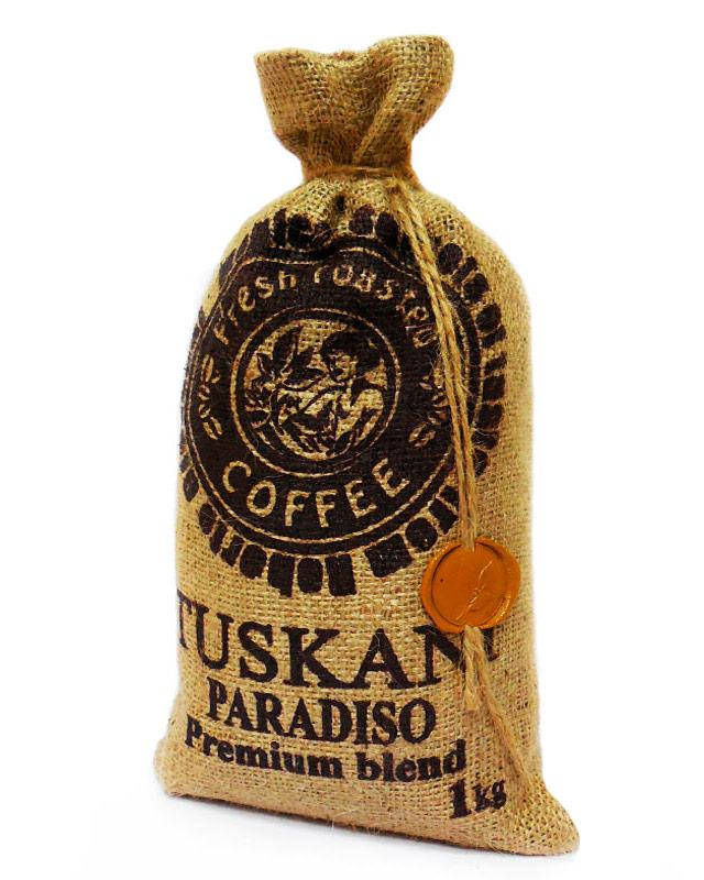Кофе в зернах Tuskani Paradiso, 1 кг (100% арабика) 
Кофе в зернах Tuskani Paradiso, 1 кг (100% арабика)