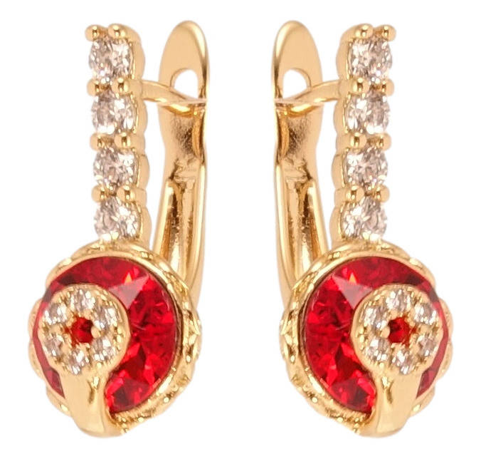 Серьги Xuping Позолота 18K с кр-ми Swarovski английский замок "Кристалл Light Siam на дорожке циркония"
Серьги Xuping Позолота 18K с кр-ми Swarovski английский замок "Кристалл Light Siam на дорожке циркония"