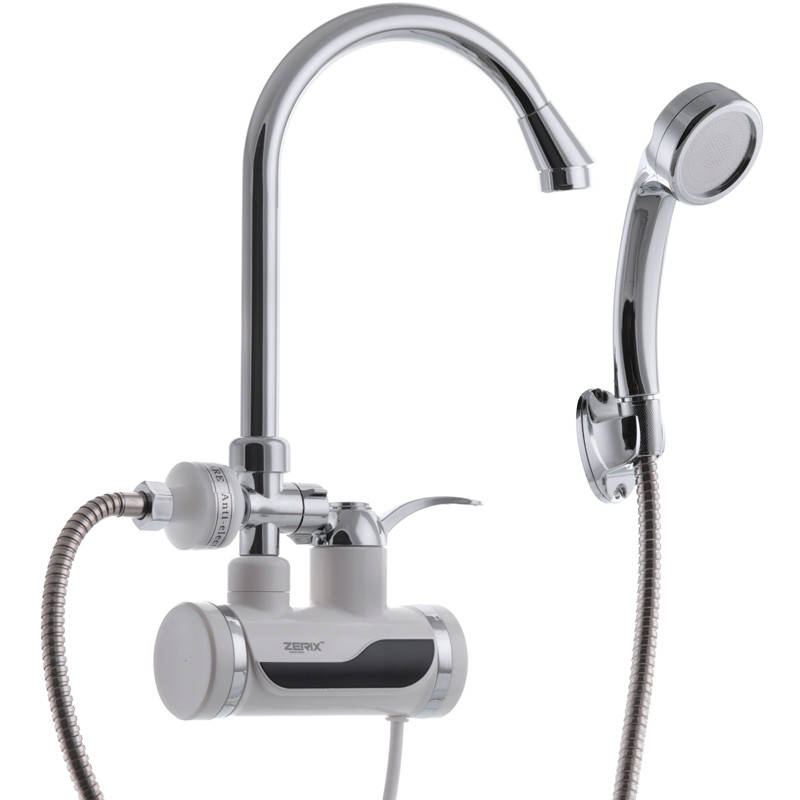 Проточный водонагреватель ZERIX ELW08-EPW (с индик. темп. и УЗО), Белый
Проточный водонагреватель ZERIX ELW08-EPW (с индик. темп. и УЗО), Белый