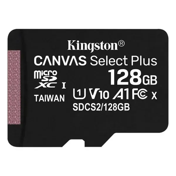 Карта памяти Kingston Canvas Select Plus SDCS2/128GBSP Multicolored 128GB microSDXC Class 10
Карта памяти Kingston Canvas Select Plus SDCS2/128GBSP Multicolored 128GB microSDXC Class 10