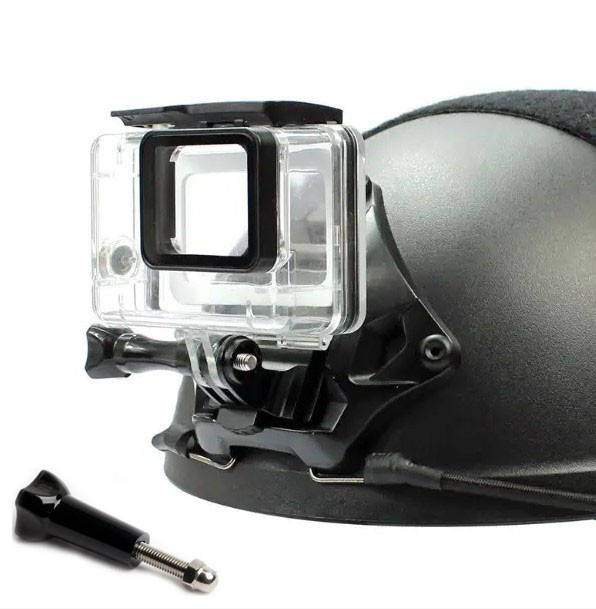 NVG крепление для GoPro на армейский (тактического) шлем NVG Mount (фикс) Крепление на шлем -1шт. стандартный затяжной винт-1шт., Черный
NVG крепление для GoPro на армейский (тактического) шлем NVG Mount (фикс) Крепление на шлем -1шт. стандартный затяжной винт-1шт., Черный