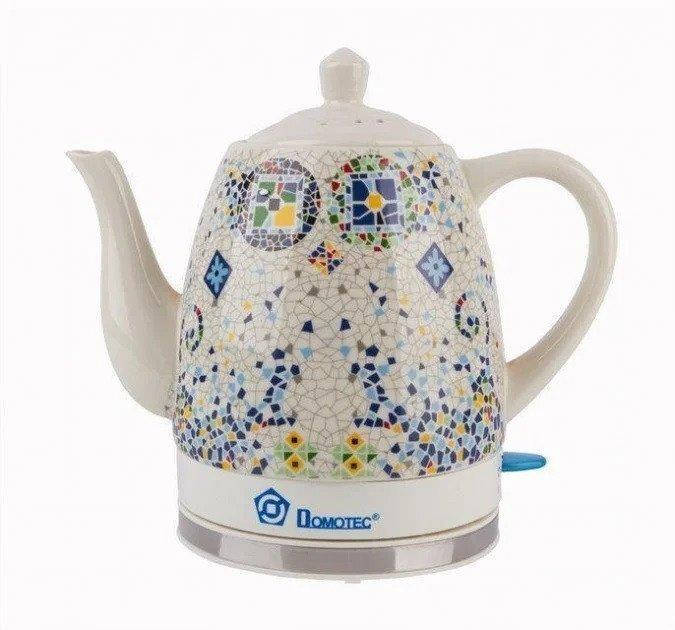 Электрочайник керамический Domotec MS 5053 1.5 л | Электрочайник| Электрочайник Domotec| Керамический чайник -
Электрочайник керамический Domotec MS 5053 1.5 л | Электрочайник| Электрочайник Domotec| Керамический чайник -