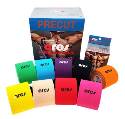Кинезио тейп ARES Precut преднарезанный (Южная Корея) 
Кинезио тейп ARES Precut преднарезанный (Южная Корея)