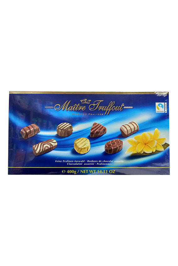 Шоколадные конфеты Maitre Truffout Assorted Pralines с пралине 400 г Австрия