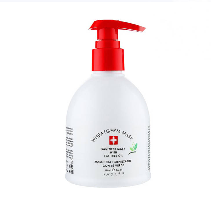 Маска защитная для волос Lovien Essential Wheatgerm Mask Sanitizer Mask (с маслом чайного дерева) 250 мл
Маска защитная для волос Lovien Essential Wheatgerm Mask Sanitizer Mask (с маслом чайного дерева) 250 мл