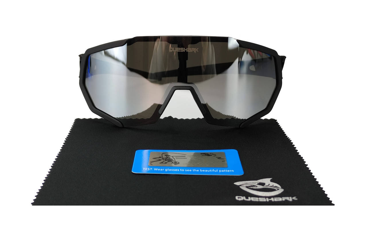 Поляризационные очки для спорта 3-мя сменными линзами Black&Black., Черный
Поляризационные очки для спорта 3-мя сменными линзами Black&Black., Черный