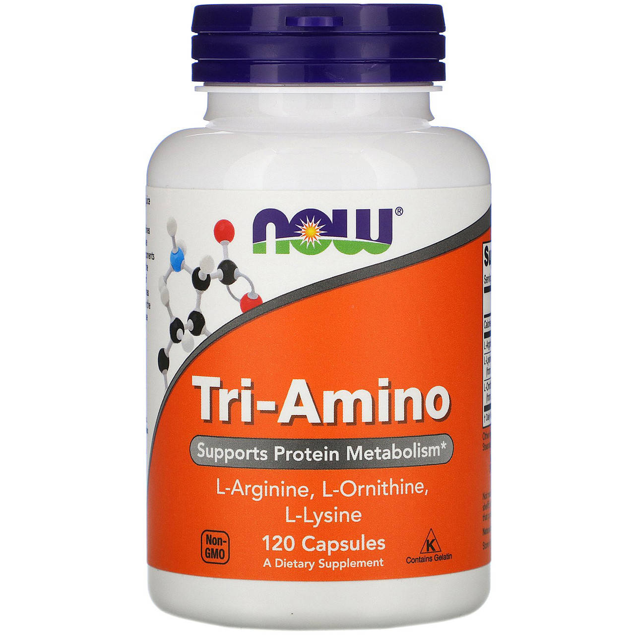 Комплекс аминокислот NOW Foods "Tri-Amino" для поддержания белкового обмена (120 капсул)
Комплекс аминокислот NOW Foods "Tri-Amino" для поддержания белкового обмена (120 капсул)