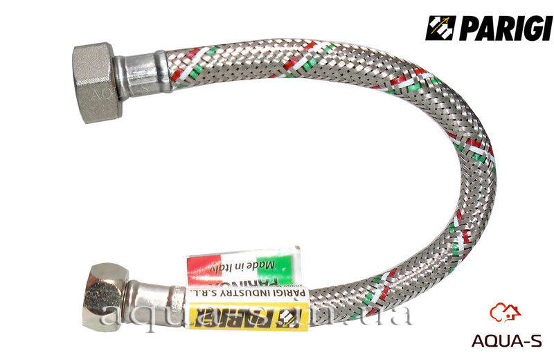 Шланг гибкий Parigi Parinox (Гайка-гайка) 1/2"x3/8"x80 см. нержавеющая оплетка (Италия)
Шланг гибкий Parigi Parinox (Гайка-гайка) 1/2"x3/8"x80 см. нержавеющая оплетка (Италия)