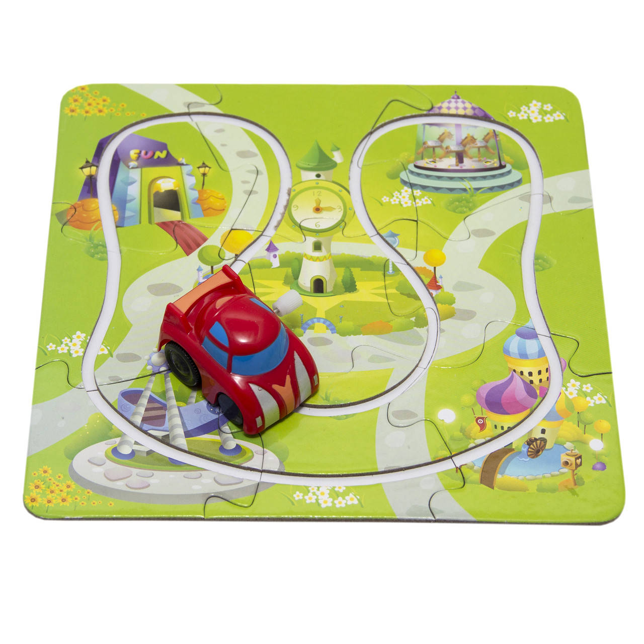Игрушка заводная - зеленый трек-пазл Aohua с машинкой 4x3x2,5 см, 17x17 см, красный, пластик (8058B-5-14)
Игрушка заводная - зеленый трек-пазл Aohua с машинкой 4x3x2,5 см, 17x17 см, красный, пластик (8058B-5-14)