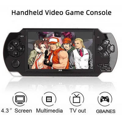 Игровая приставка консоль PSP X6 4.3" MP5 8Gb 
Игровая приставка консоль PSP X6 4.3" MP5 8Gb