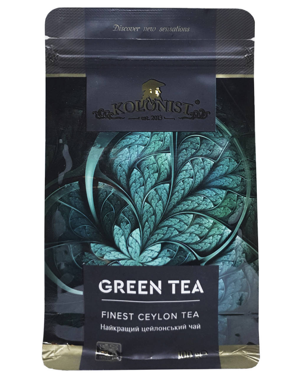 Зелений чай Kolonist 100 г (54768)
Зелений чай Kolonist 100 г (54768)