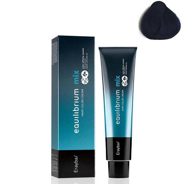 Стойкая крем-краска для волос Erayba Equilibrium Mix Hair Color Cream 00/10 Синий 120 мл
Стойкая крем-краска для волос Erayba Equilibrium Mix Hair Color Cream 00/10 Синий 120 мл