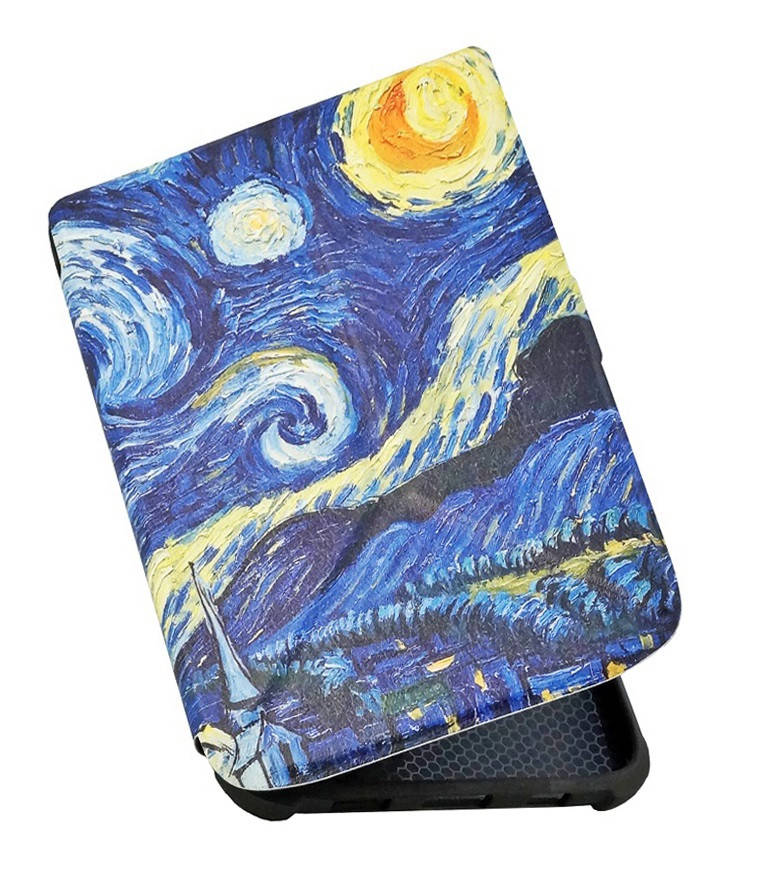 Чехол PocketBook 616 Basic Lux 2 Оригами с рисунком Звёздная Ночь – обложка для Покетбук, Синий
Чехол PocketBook 616 Basic Lux 2 Оригами с рисунком Звёздная Ночь – обложка для Покетбук, Синий