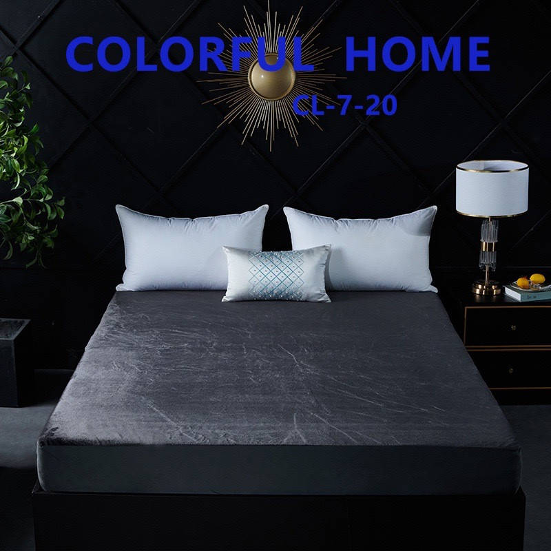 Водонепроницаемый наматрасник "Golorful Home" 180х220 см. Серый
Водонепроницаемый наматрасник "Golorful Home" 180х220 см. Серый