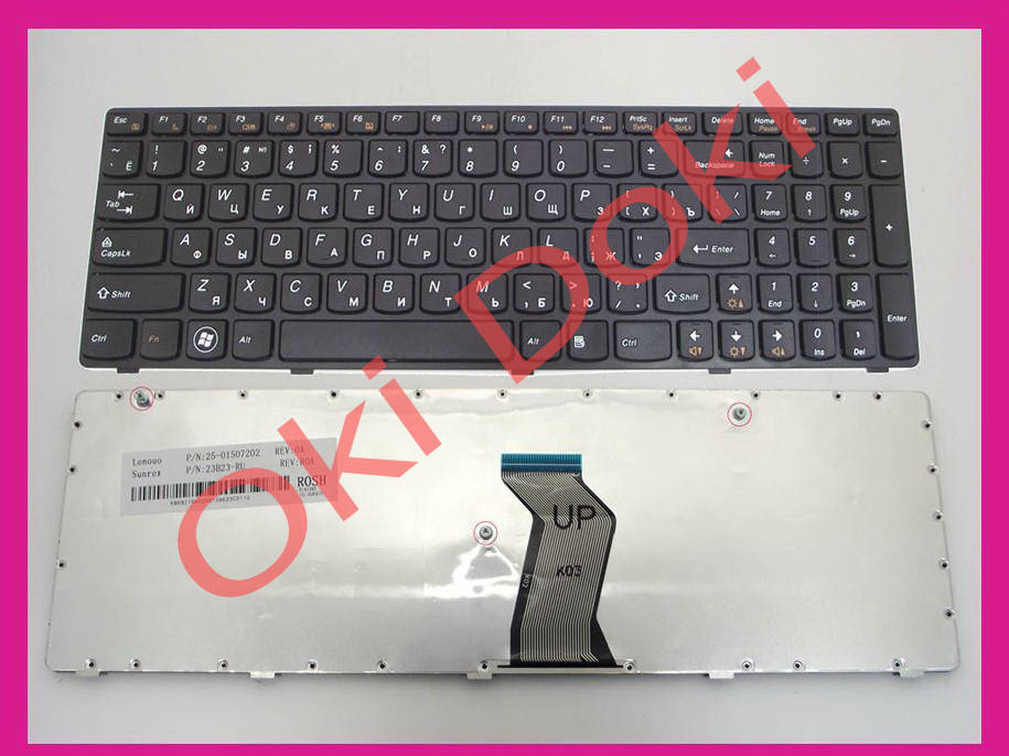 Клавиатура Lenovo IdeaPad 9Z.N5SSC.P0R G580 G585 mp-10a33su-686cw N580 N581 N585 N586 NSK-B5PSC P580 P585
Клавиатура Lenovo IdeaPad 9Z.N5SSC.P0R G580 G585 mp-10a33su-686cw N580 N581 N585 N586 NSK-B5PSC P580 P585