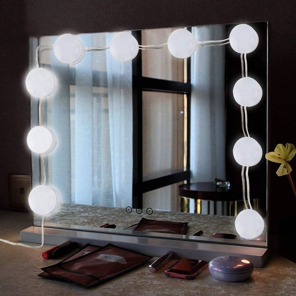 LED лампочки для гримерного зеркала 10шт HOLLYWOOD DIY VANITY ADJUSTABLE LIGHT KIT, набор,ТЕ
LED лампочки для гримерного зеркала 10шт HOLLYWOOD DIY VANITY ADJUSTABLE LIGHT KIT, набор,ТЕ