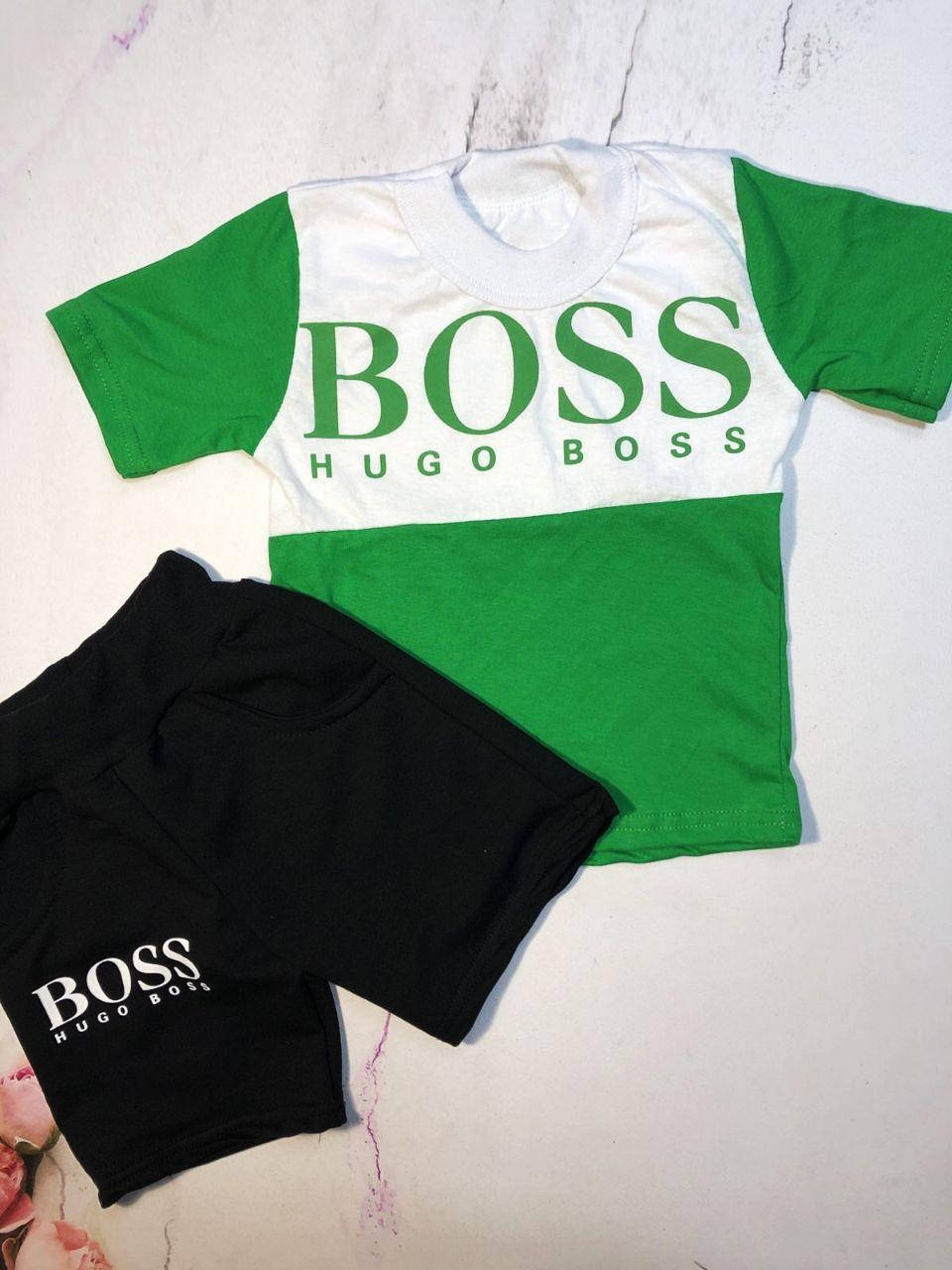 Детский набор комплект костюм на лето зелены босс Boss для мальчика 86-92 92-98 98-104 104-110 110-116 116-122
Детский набор комплект костюм на лето зелены босс Boss для мальчика 86-92 92-98 98-104 104-110 110-116 116-122