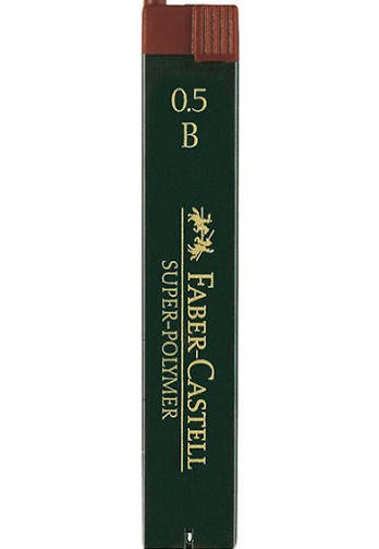 Набір грифелів для механічного олівця 0,5 мм B 12шт в пеналі Super-Polymer Faber-Castell 120501, Красный
Набір грифелів для механічного олівця 0,5 мм B 12шт в пеналі Super-Polymer Faber-Castell 120501, Красный