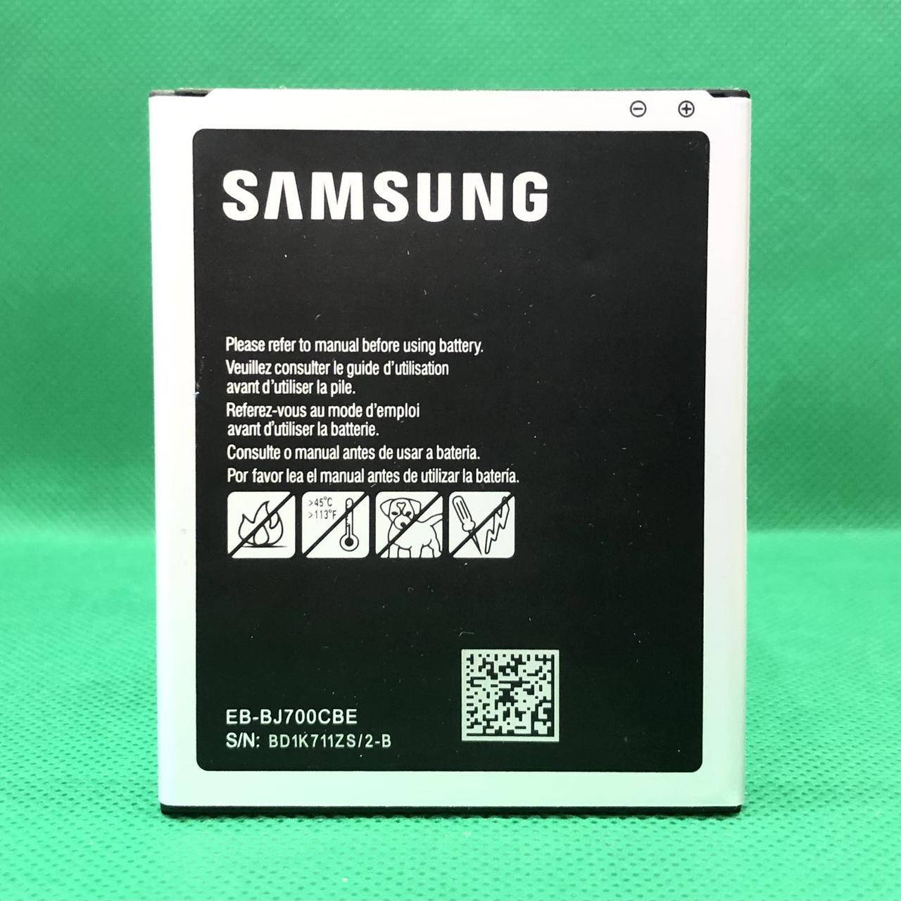 Аккумуляторная батарея для Samsung Galaxy J7 2015 (SM-J700) EB-BJ700BBC класс Оригинал
Аккумуляторная батарея для Samsung Galaxy J7 2015 (SM-J700) EB-BJ700BBC класс Оригинал
