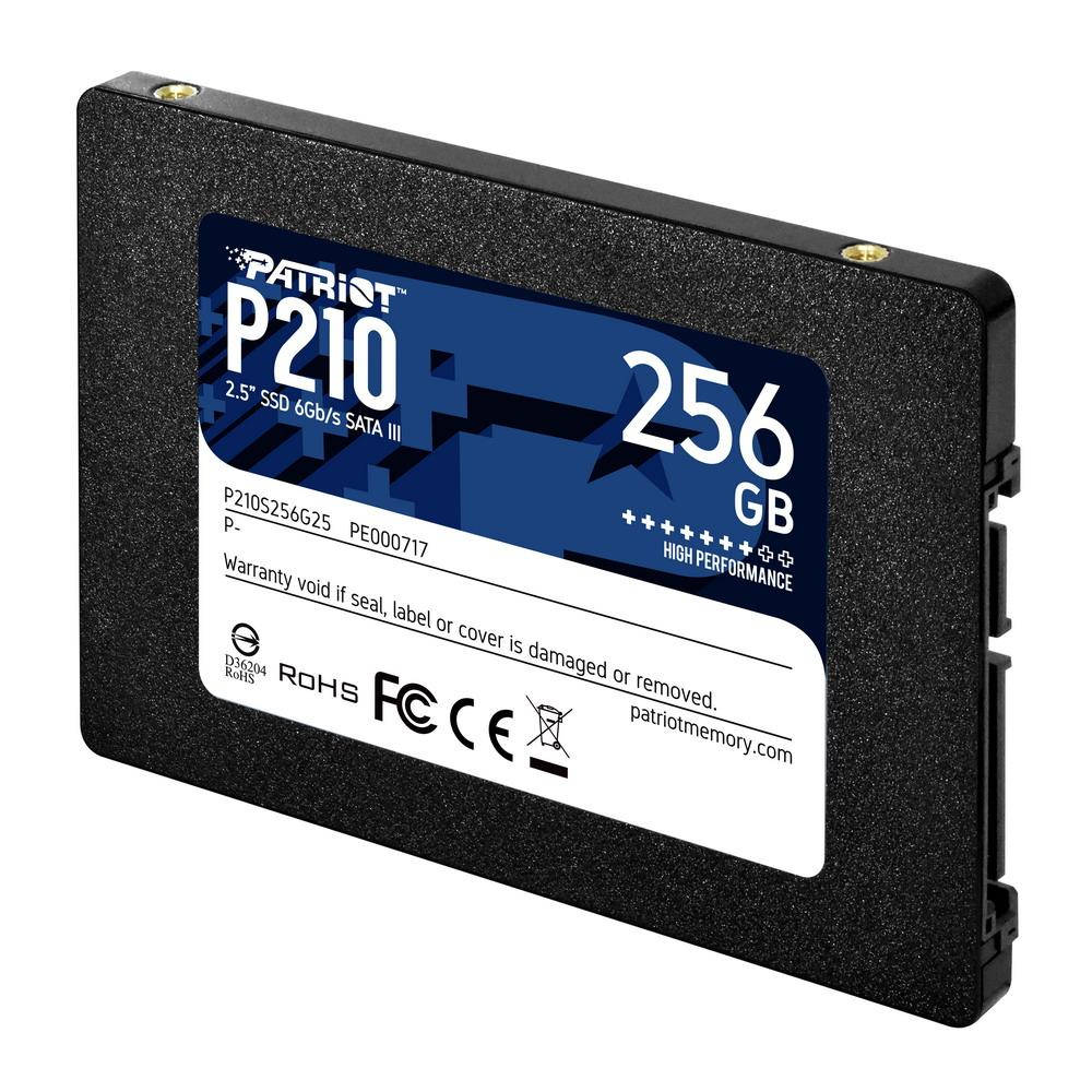 Накопитель SSD 2.5" 256GB Patriot P210 (P210S256G25) R500MBs W400MBs SATA III 7мм новый
Накопитель SSD 2.5" 256GB Patriot P210 (P210S256G25) R500MBs W400MBs SATA III 7мм новый