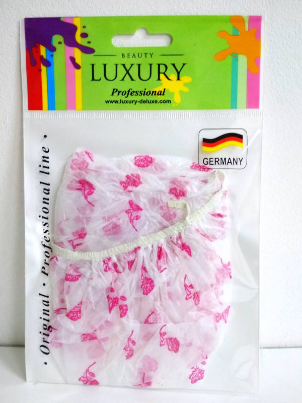 Шапочка для душа Beauty LUXURY полиэтиленовая с розочками CS-02, Белый
Шапочка для душа Beauty LUXURY полиэтиленовая с розочками CS-02, Белый