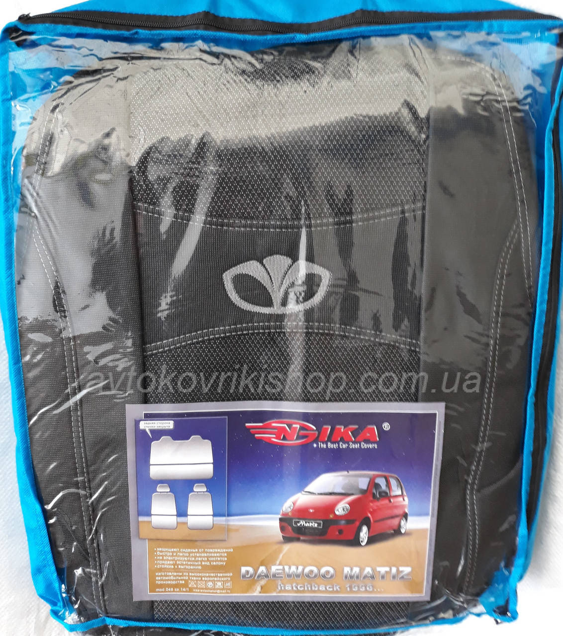 Автомобильные чехлы Daewoo Matiz HB 1998- Nika Авточехлы Дэу Матиз хэтчбек 1998- Ника модельный комплект
Автомобильные чехлы Daewoo Matiz HB 1998- Nika Авточехлы Дэу Матиз хэтчбек 1998- Ника модельный комплект
