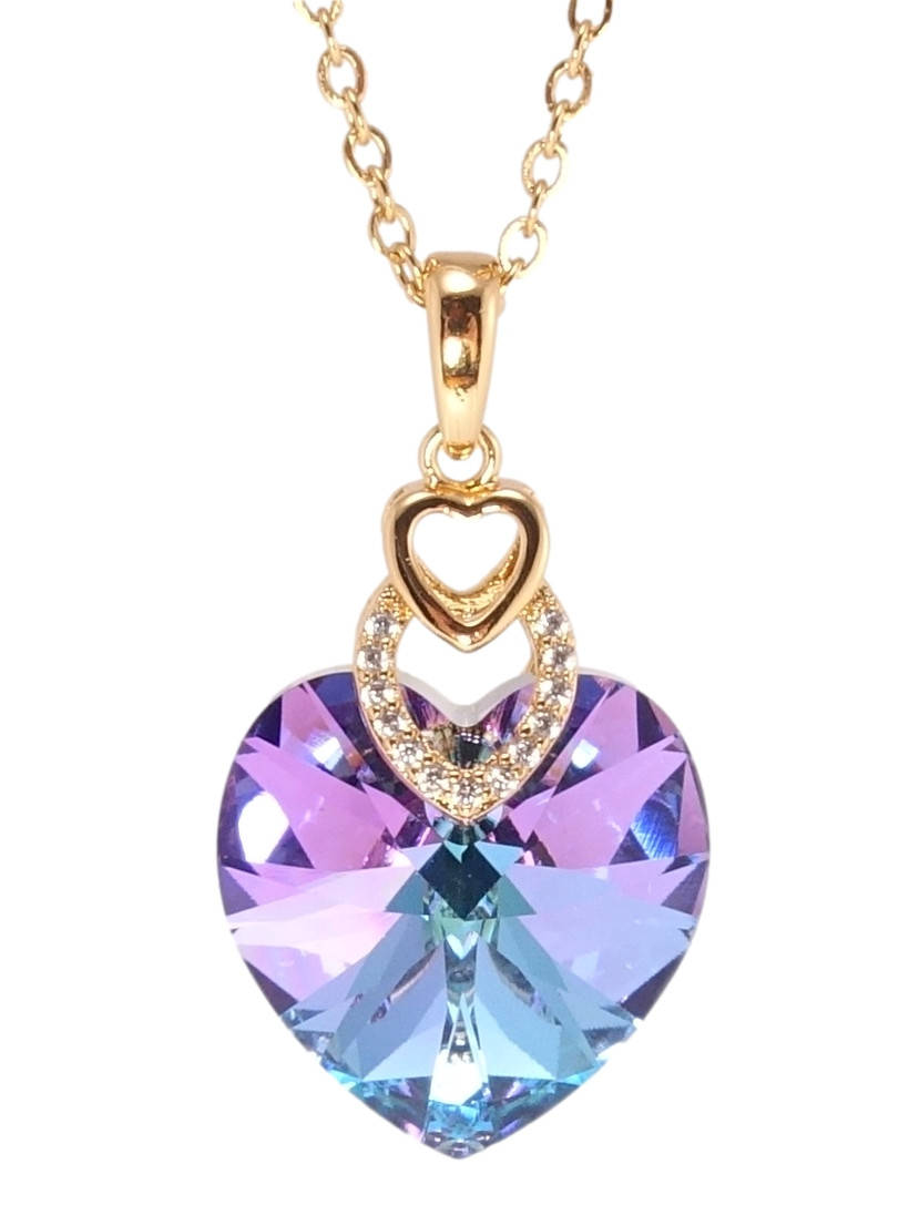 Кулон Xuping Позолота 18K с кр-ми Swarovski на цепочке "Кристальное сердечко Paradise Shine" дл. 40-45см х 2мм
Кулон Xuping Позолота 18K с кр-ми Swarovski на цепочке "Кристальное сердечко Paradise Shine" дл. 40-45см х 2мм