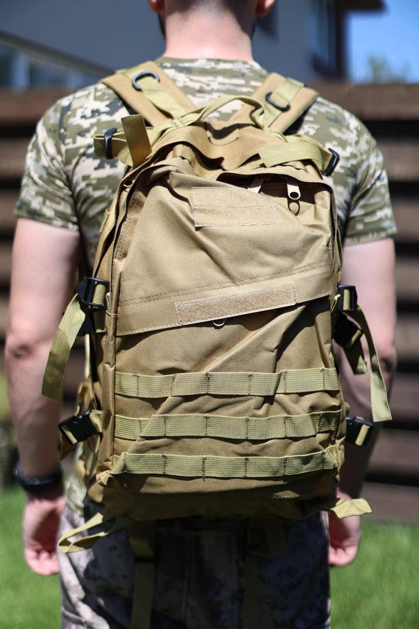Тактический штурмовой военный рюкзак ВСУ 30-35 литров (олива, черный, койот) Рюкзак армейский штурмовой. Олива
Тактический штурмовой военный рюкзак ВСУ 30-35 литров (олива, черный, койот) Рюкзак армейский штурмовой. Олива