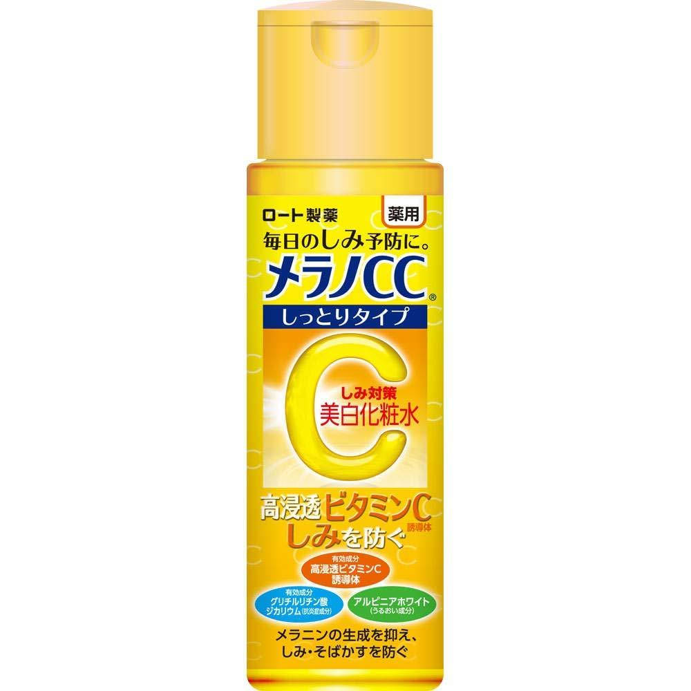 Тонер с витаминами С и Е Rohto Melano CC Anti-Spot Whitening Lotion Toner with Vitamins C, E
Тонер с витаминами С и Е Rohto Melano CC Anti-Spot Whitening Lotion Toner with Vitamins C, E