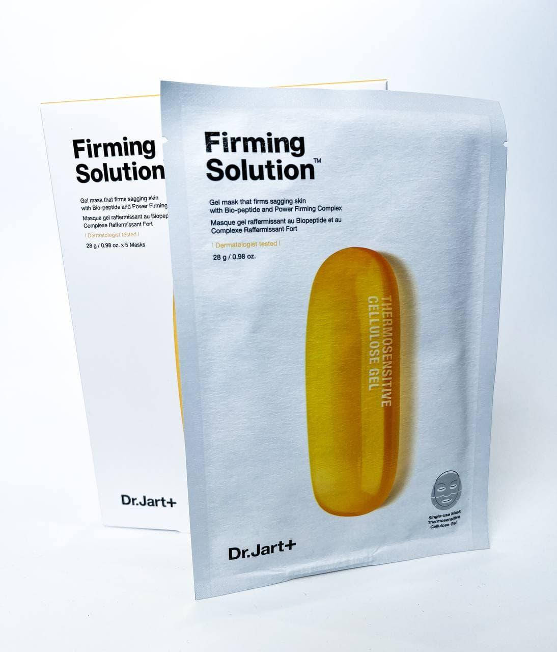 Термочувствительная гелевая маска для укрепления кожи Dr.Jart+ Dermask Intra Jet Firming Solution 28 мл
Термочувствительная гелевая маска для укрепления кожи Dr.Jart+ Dermask Intra Jet Firming Solution 28 мл