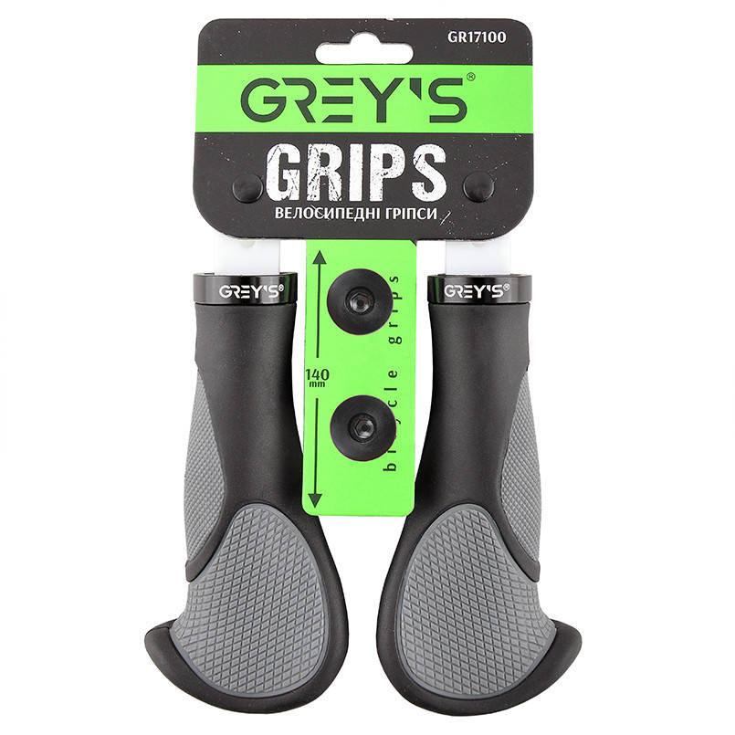 Грипсы руля черно- серые эргономические замок для фикс. Greys Grips № GR17100 (140мм)
Грипсы руля черно- серые эргономические замок для фикс. Greys Grips № GR17100 (140мм)