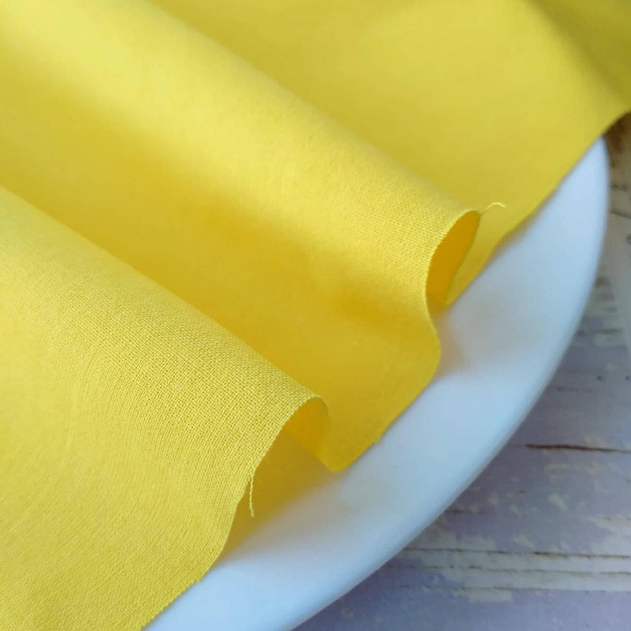 Ткань хлопок для рукоделия желтая
Ткань хлопок для рукоделия желтая