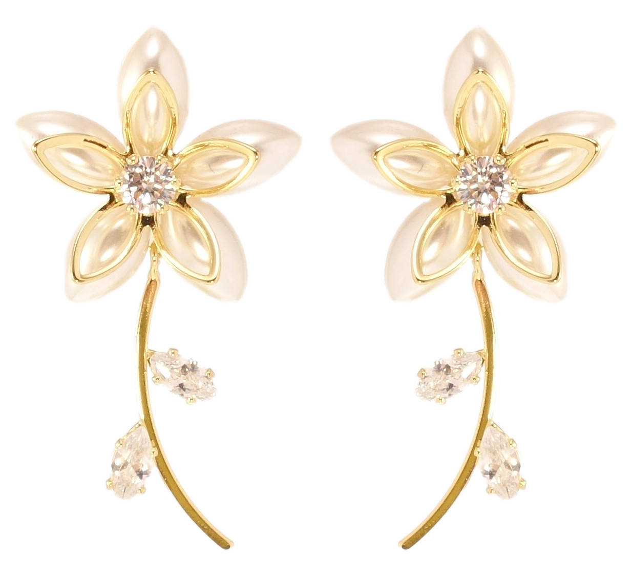 Серьги Xuping JEAN GOUJON Позолота 14K игла серебро 925 гвоздики (пусеты) "Жемчужные цветочки"
Серьги Xuping JEAN GOUJON Позолота 14K игла серебро 925 гвоздики (пусеты) "Жемчужные цветочки"