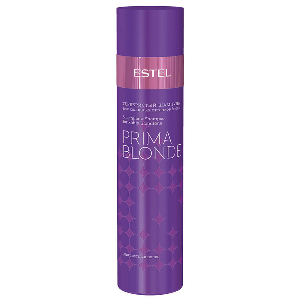 Серебристый шампунь для холодных оттенков блонд ESTEL PRIMA BLONDE Professional, 250 мл.
Серебристый шампунь для холодных оттенков блонд ESTEL PRIMA BLONDE Professional, 250 мл.