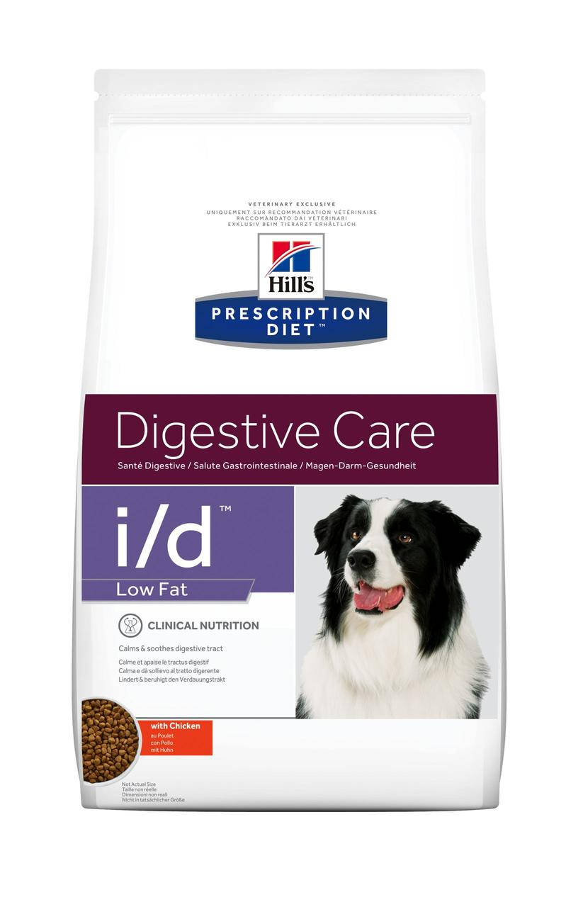 Hill's (Хілс) Prescription Diet I/D Low Fat Digestive Care корм для собак з куркою 1,5 кг
Hill's (Хілс) Prescription Diet I/D Low Fat Digestive Care корм для собак з куркою 1,5 кг