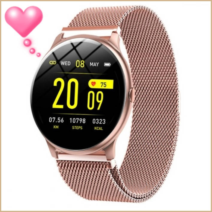Женские умные смарт часы Smart Girl золотистого цвета стильные сенсорные многофункциональные наручные часы
Женские умные смарт часы Smart Girl золотистого цвета стильные сенсорные многофункциональные наручные часы