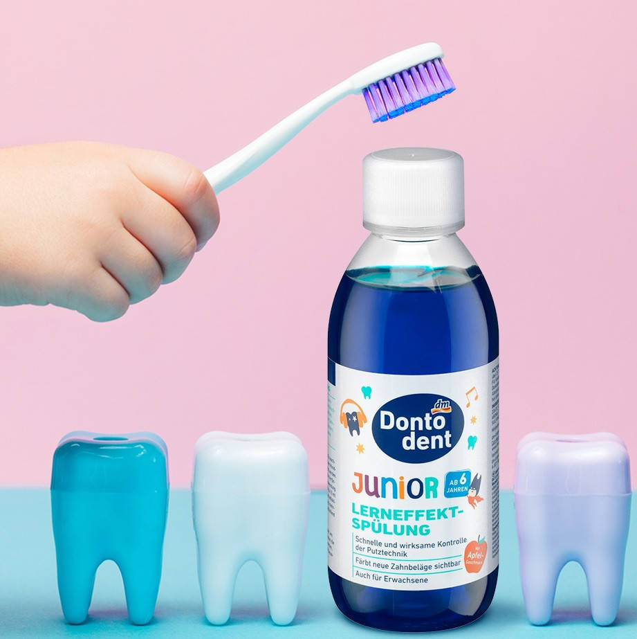 Dontodent Mundspülung Kinder Lerneffekt Детский индикатор зубного налёта со вкусом яблока 200 мл
Dontodent Mundspülung Kinder Lerneffekt Детский индикатор зубного налёта со вкусом яблока 200 мл