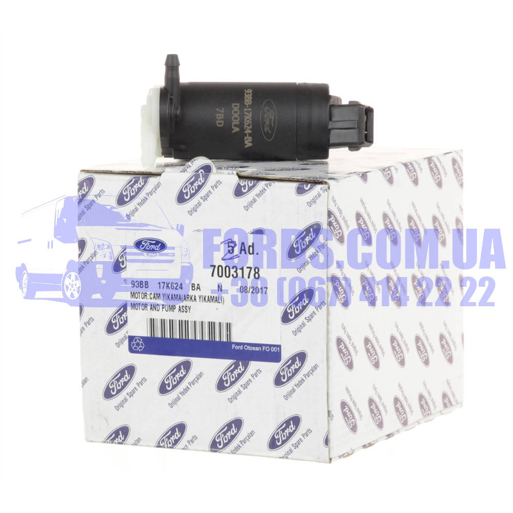 Насос омывателя FORD TRANSIT/FIESTA/SCORPIO/SIERRA/MONDEO/CONNECT (7003178/93BB17K624BA/7003178) ORIGINAL
Насос омывателя FORD TRANSIT/FIESTA/SCORPIO/SIERRA/MONDEO/CONNECT (7003178/93BB17K624BA/7003178) ORIGINAL