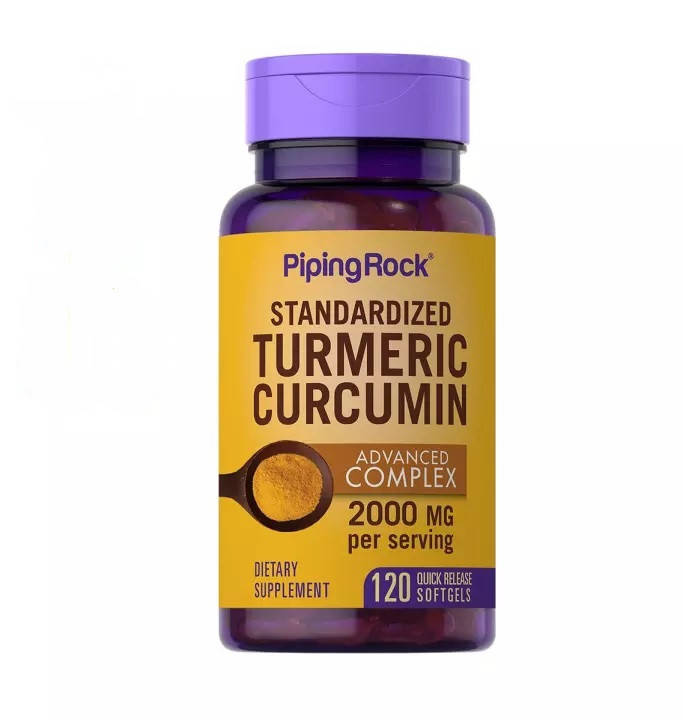 Куркума с куркумином Piping Rock Standardized Turmeric Curcumin Advanced Complex 2000 mg 120 капс.
Куркума с куркумином Piping Rock Standardized Turmeric Curcumin Advanced Complex 2000 mg 120 капс.